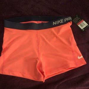 Nike exercise/biking shorts.